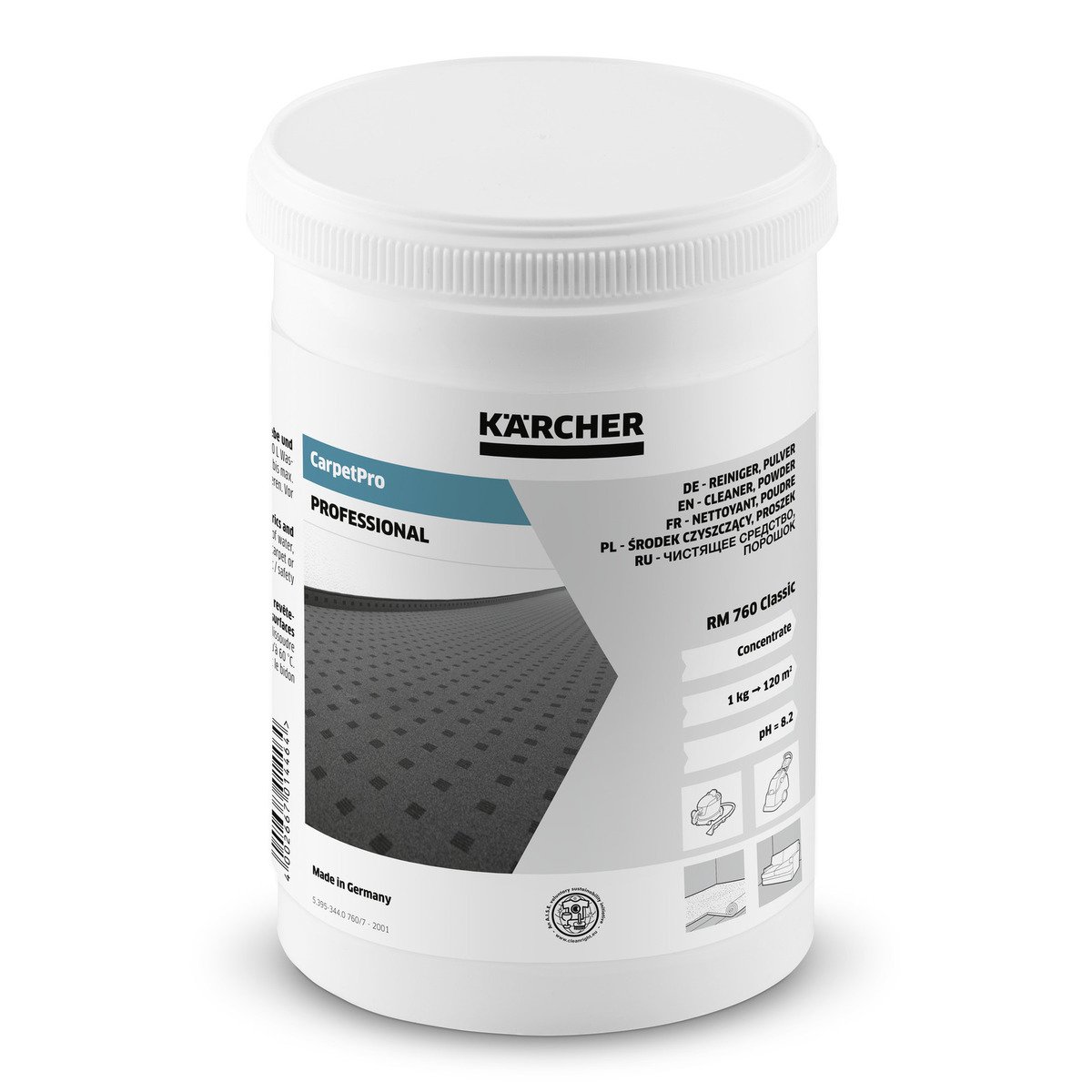 d1 Carpet Pro čistilo za preproge RM 760 Classic, v prašku, 0,8kg - slika 1