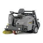 Sedeči pometalec tal KM 125/130 Bp Pack 400Ah wet+KSSB